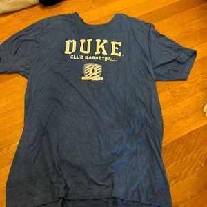 Soft Blue Duke Basketball Tee, unisex medium